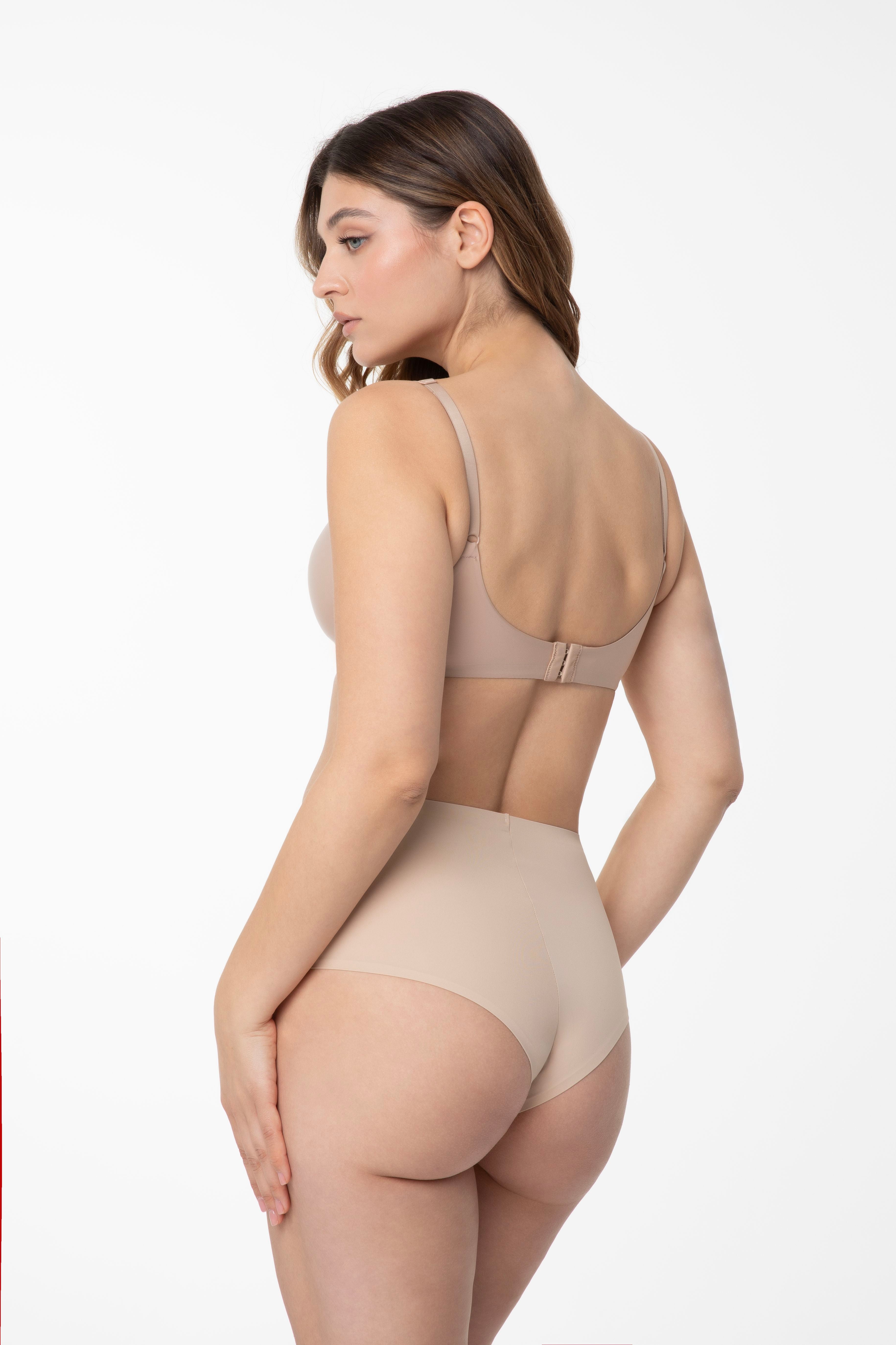 Figi Amber Brasil Maxi Beżowe